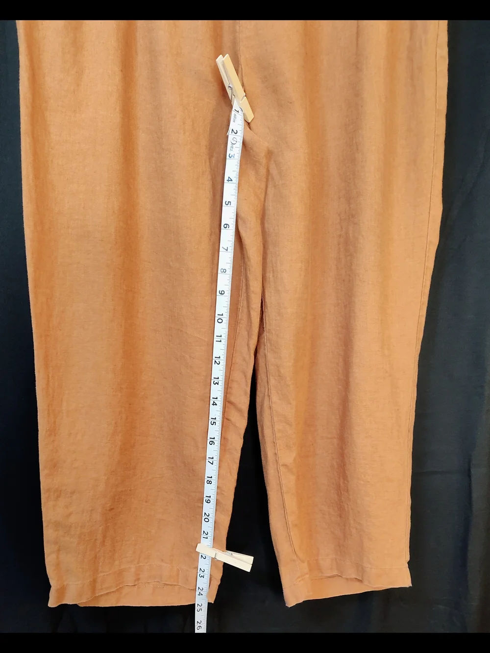 Quince XL 100% European Cotton Wide Leg Pants in Terracotta Leisure Travel